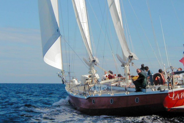 La Brigante - Sortie en voile