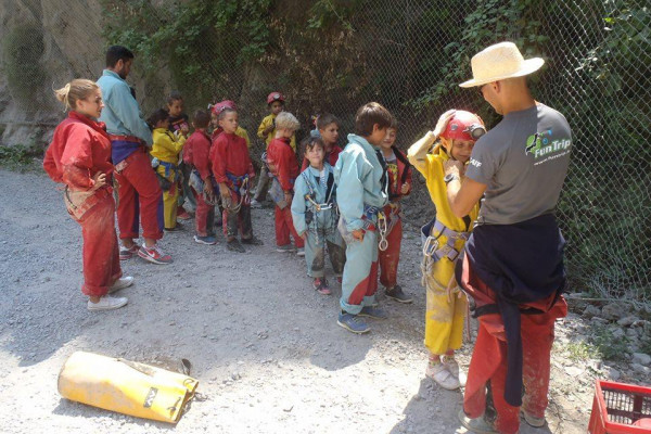 Spéléologie Fun Trip - Grotte de la Mescla 