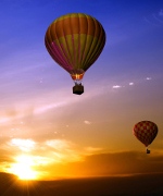 Ballonfahrt über Thüringen