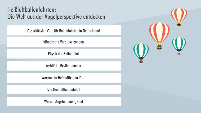 Ballonfahrten