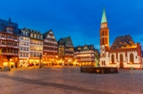 FFM in Hessen bei Nacht