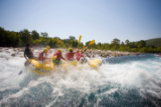 Im Wildwasser in Bayern raften