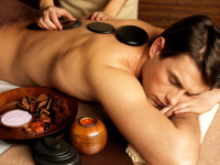 Massage mit heißen Steinen in Bonn