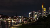Frankfurt am Main bei Nacht